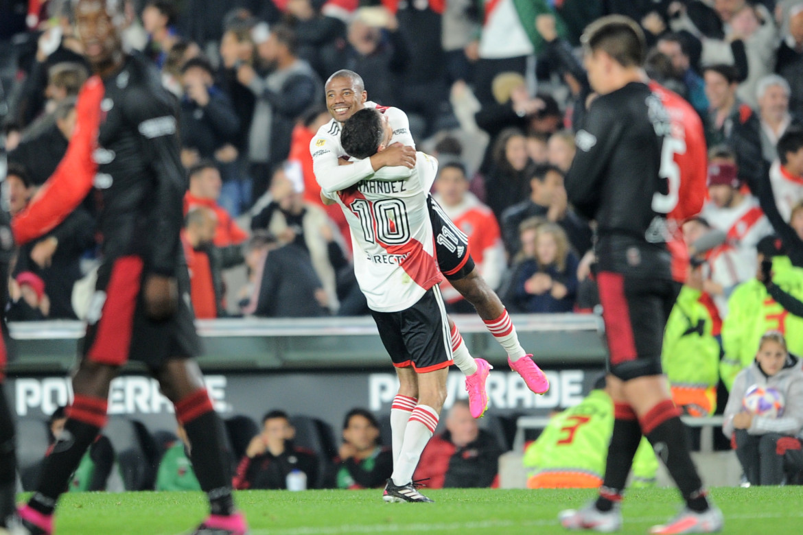 Liga Profesional, River vs. Colon. Foto: Telam.