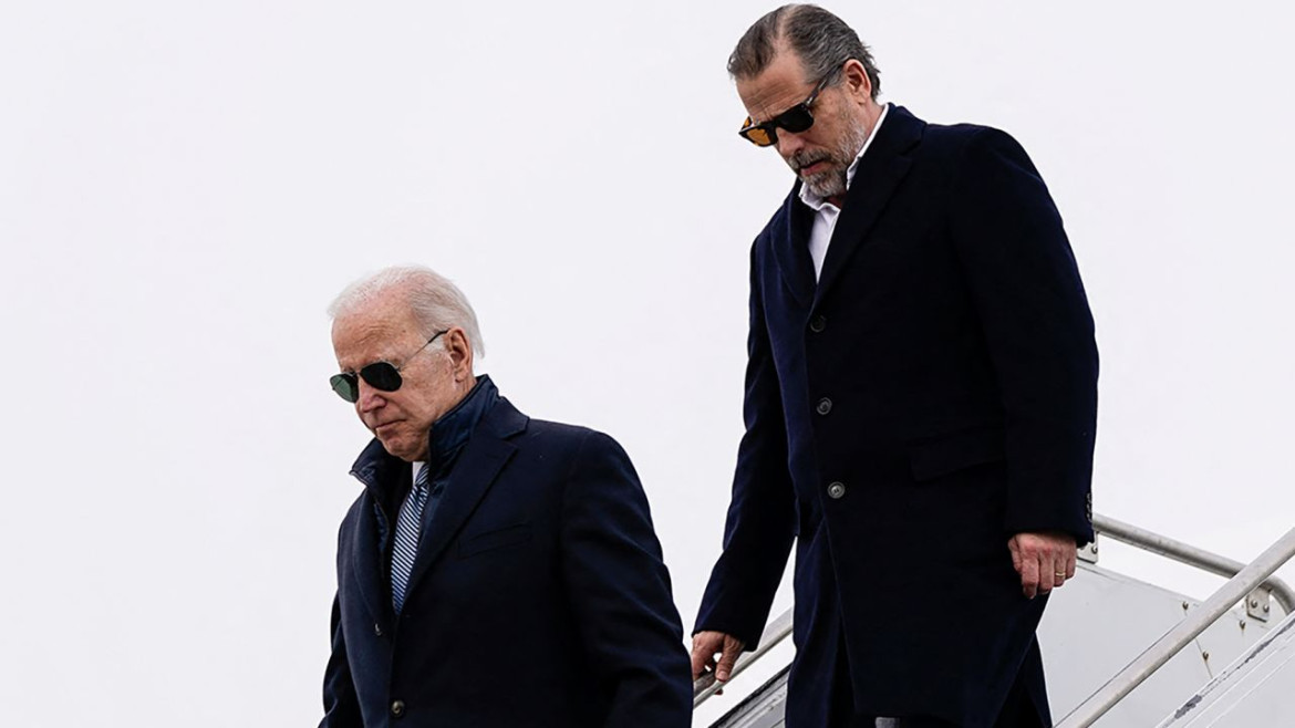 Joe Biden y Hunter Biden, EEUU. Foto: Reuters