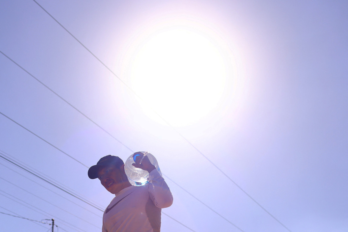 Ola de calor. Foto: Reuters.