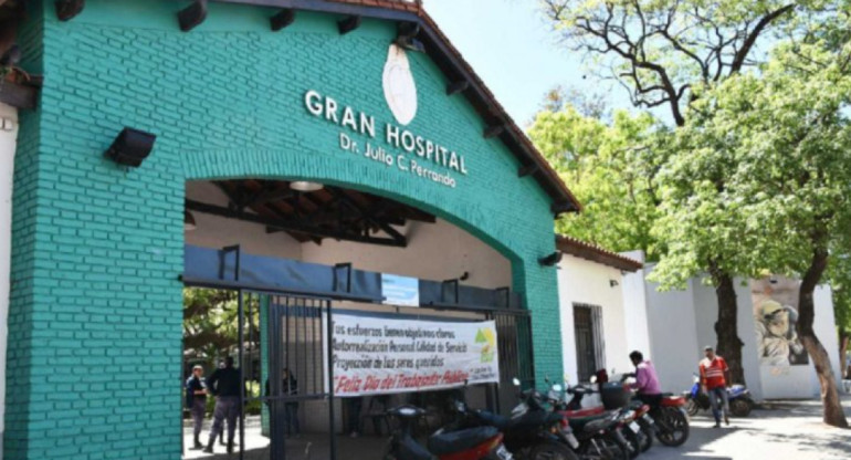 Gran Hospital de Resistencia, Chaco. Foto: NA.