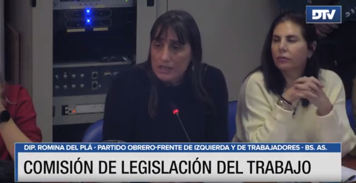 Diputados analizó la reparación histórica para trabajadores de empresas privatizadas en los 90s. Foto: Captura de pantalla.