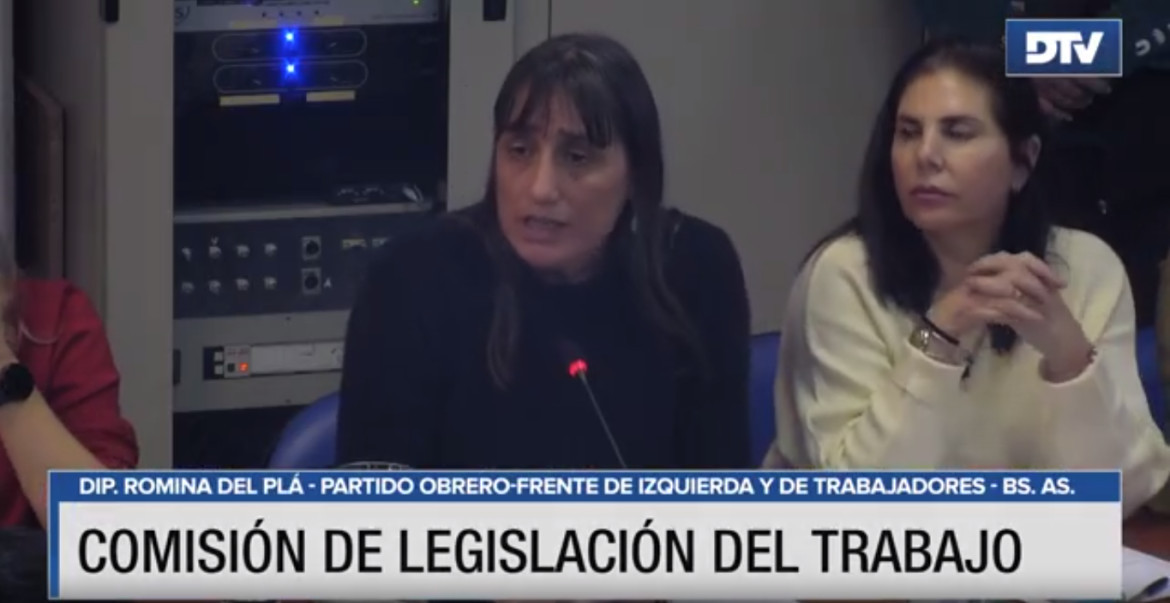 Diputados analizó la reparación histórica para trabajadores de empresas privatizadas en los 90s. Foto: Captura de pantalla.