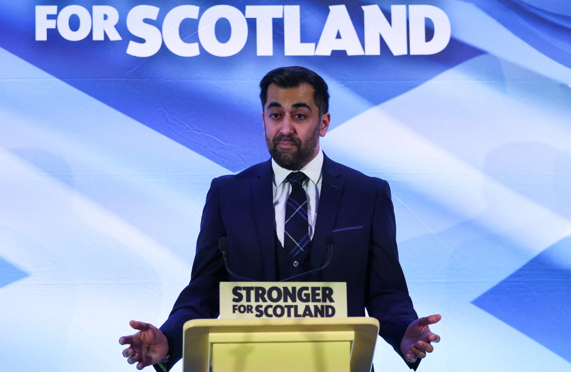 Humza Yousaf, primer ministro de Escocia. Foto: Reuters