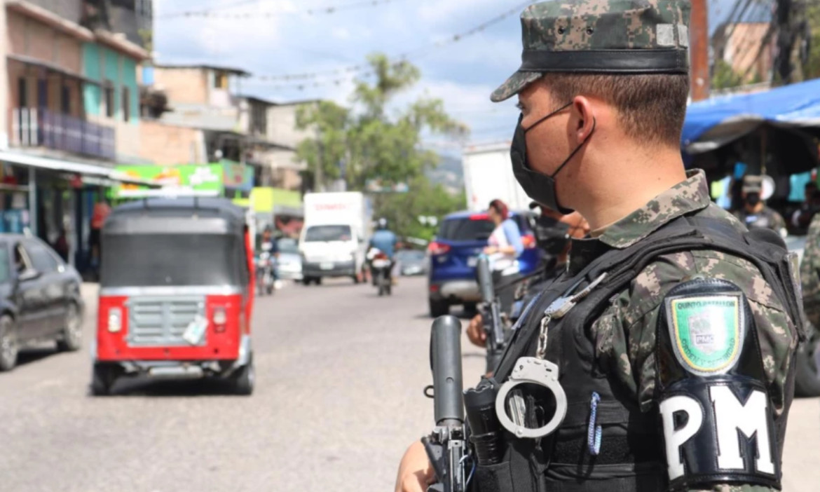 Militares en Honduras. Foto: Reuters