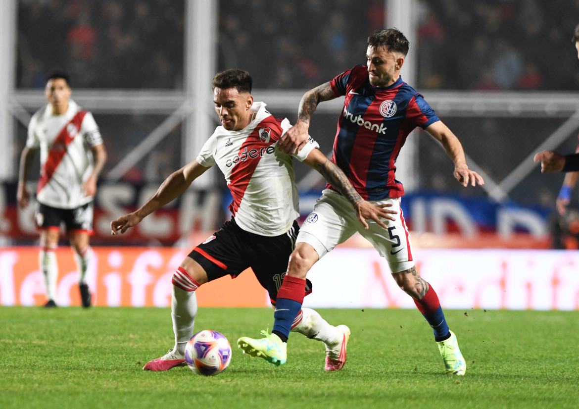 San Lorenzo vs River Plate. Foto: Télam.