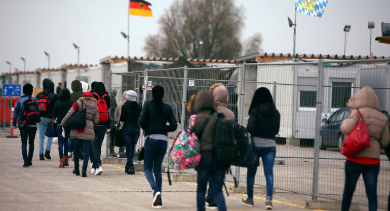 Inmigrantes en Alemania. Foto: Reuters
