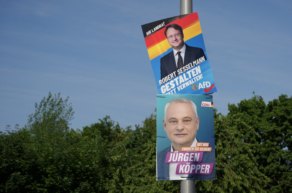Candidatos de extrema derecha en Alemania. Foto: Reuters.
