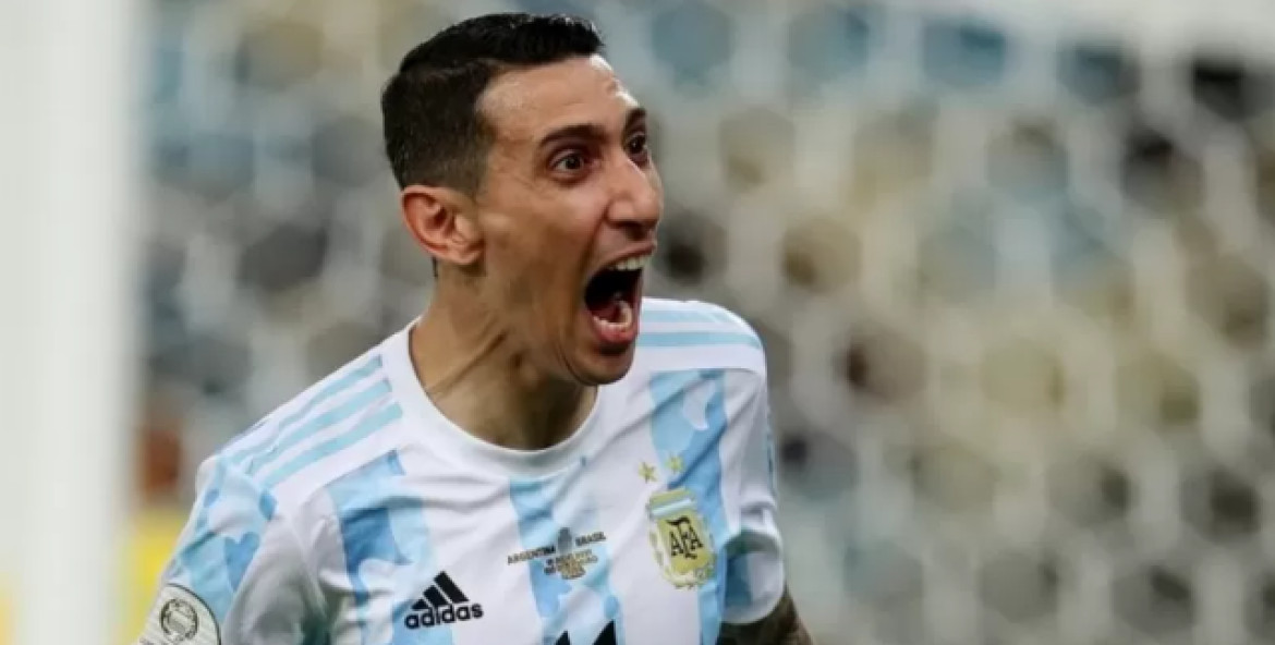 Ángel Di María marcó el gol que le dio el triunfo a Argentina. Foto: Reuters.