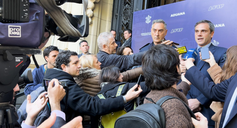 Guillermo Michel sobre los allanamientos tras la denuncia de Aduana. Foto: Prensa.