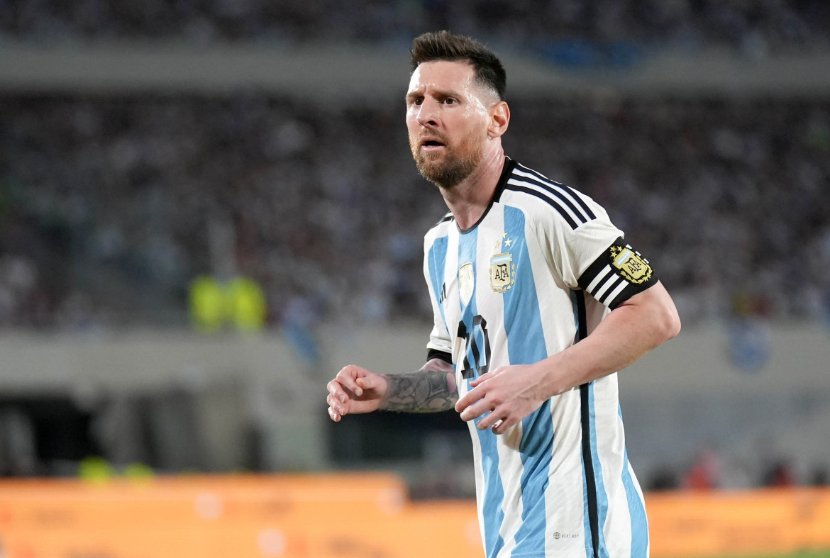 Lionel Messi, Selección Argentina. Foto: NA.