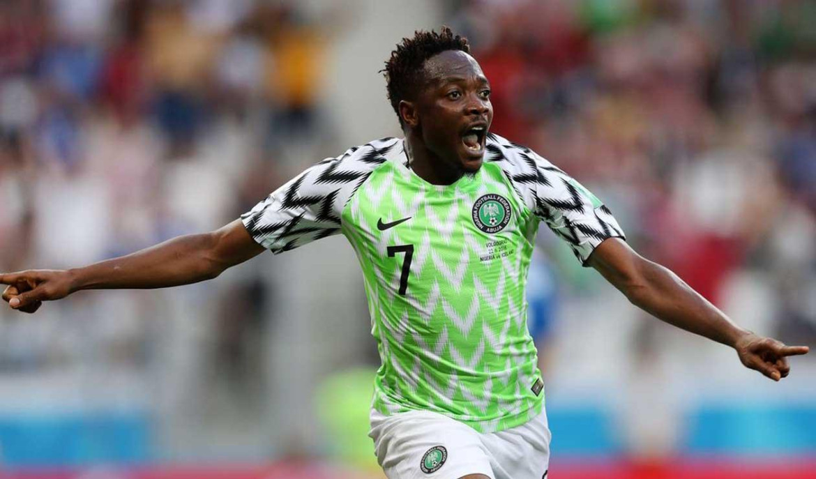 Ahmed Musa, delantero. Foto: EFE