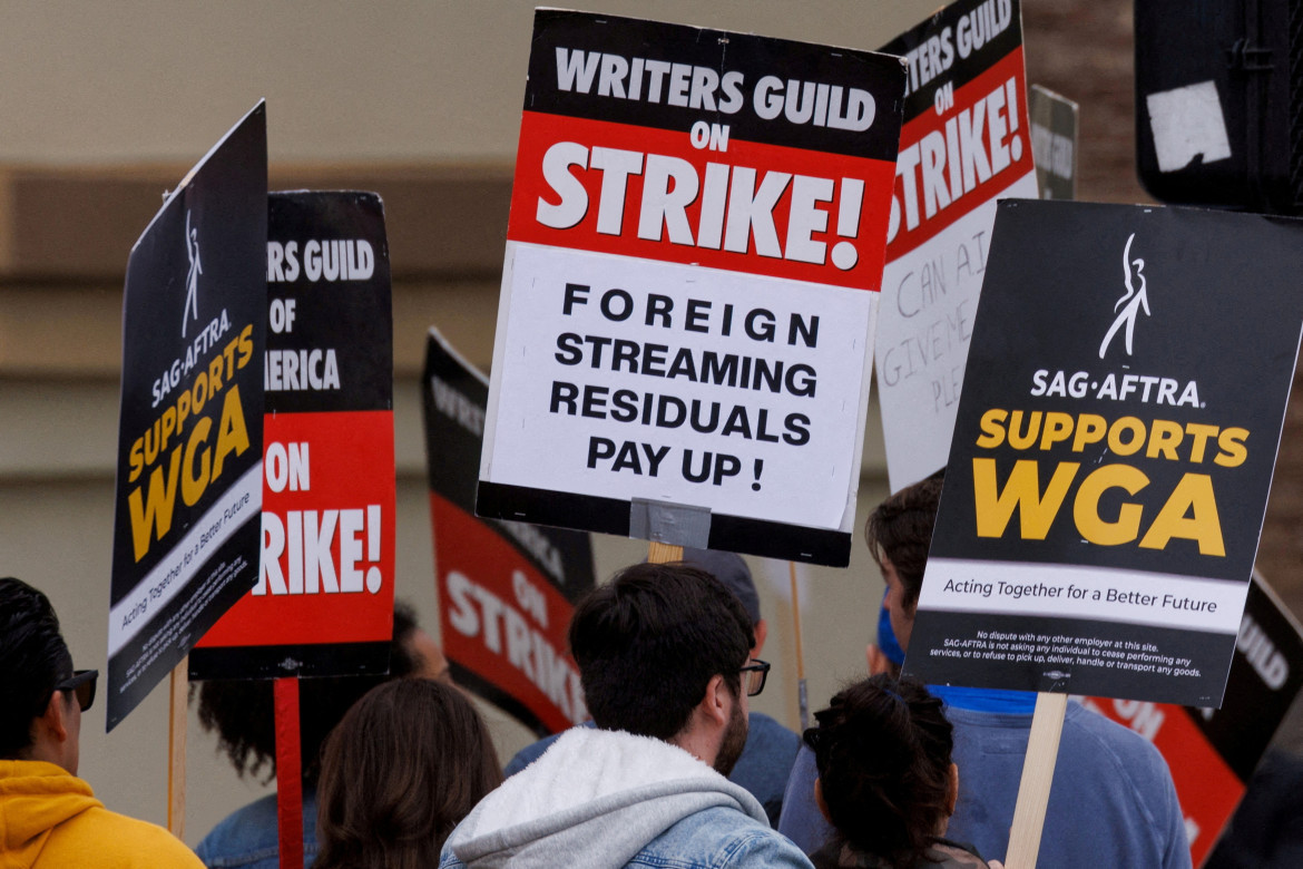 El sindicato de actores se une a la huelga de guionistas. Foto: Reuters