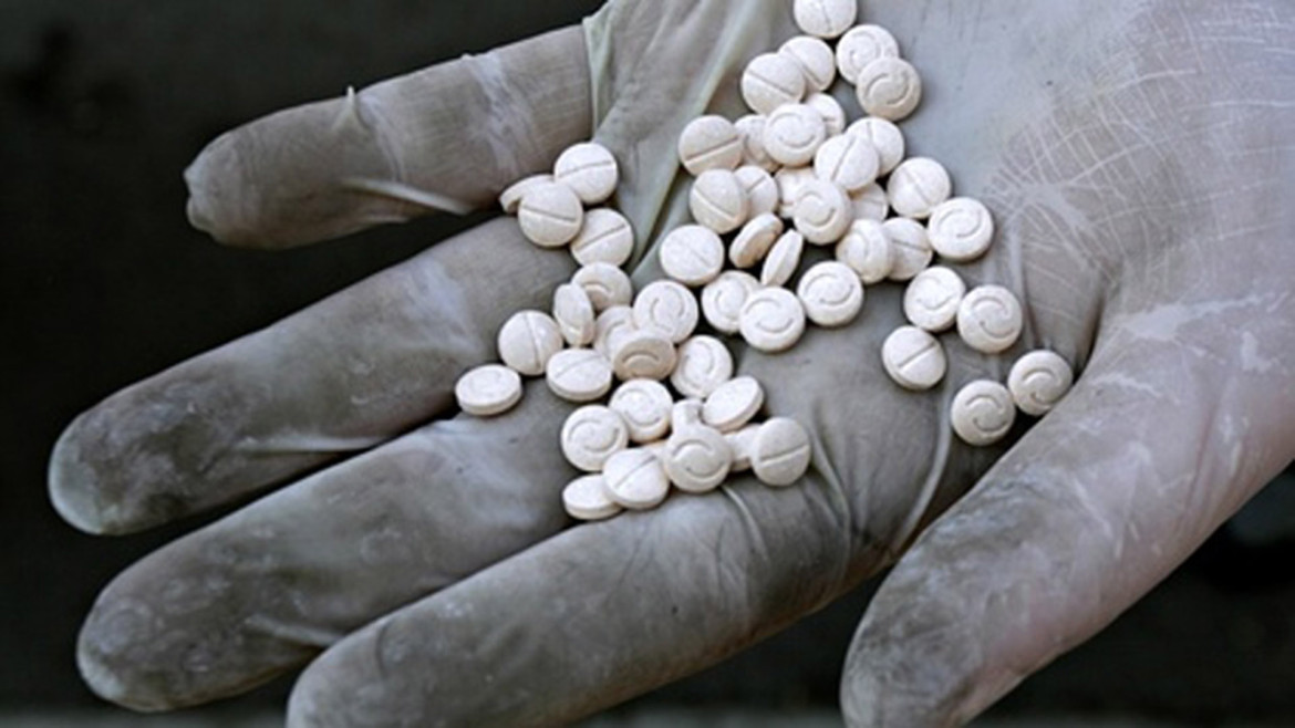 Pastillas de captagón, droga. Foto: Reuters