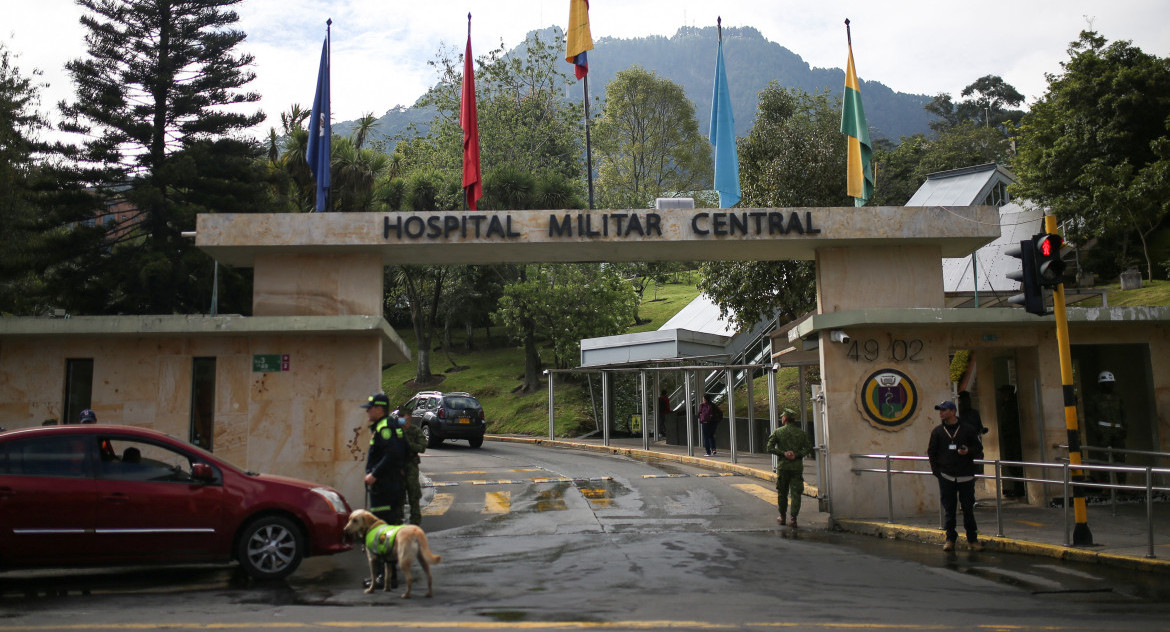 Los niños colombianos se encontraban en el Hospital Militar Central. Foto: Reuters.
