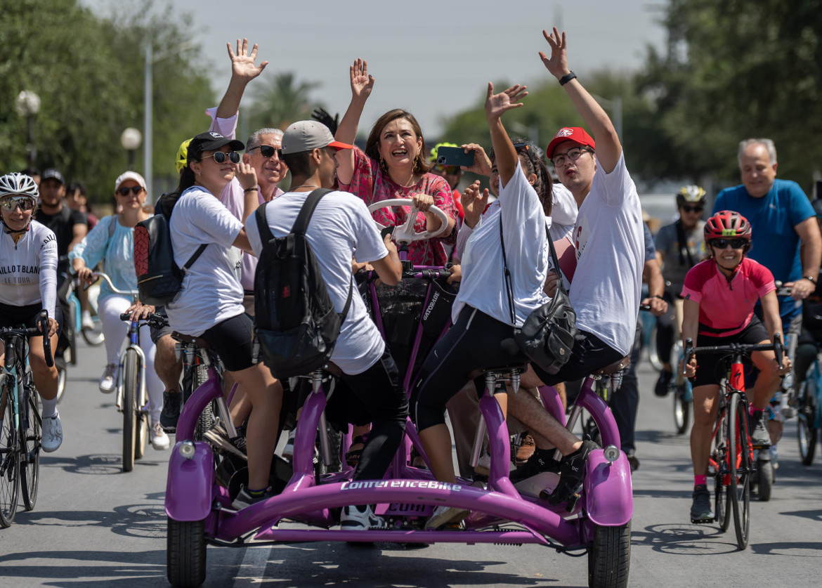 Xóchitl Gálvez, precandidata y senadora mexicana. Foto: EFE