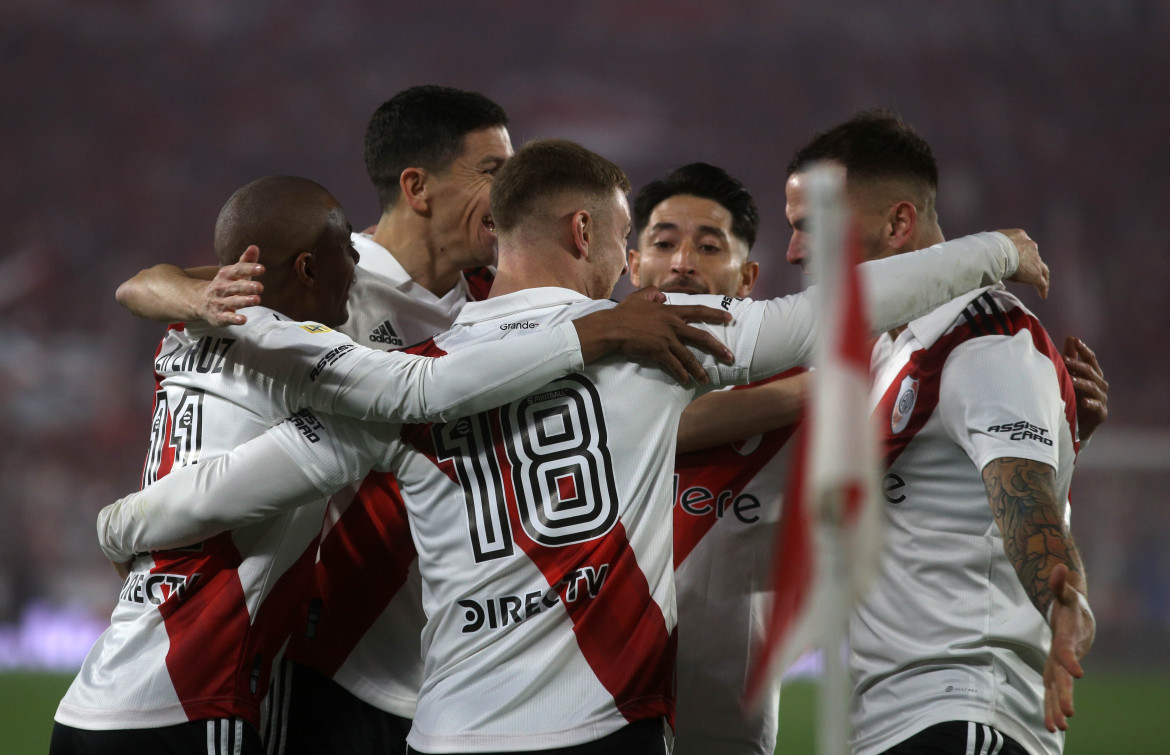 River Plate se proclamó campeón de la Liga Profesional de Fútbol 2023. Foto: NA.