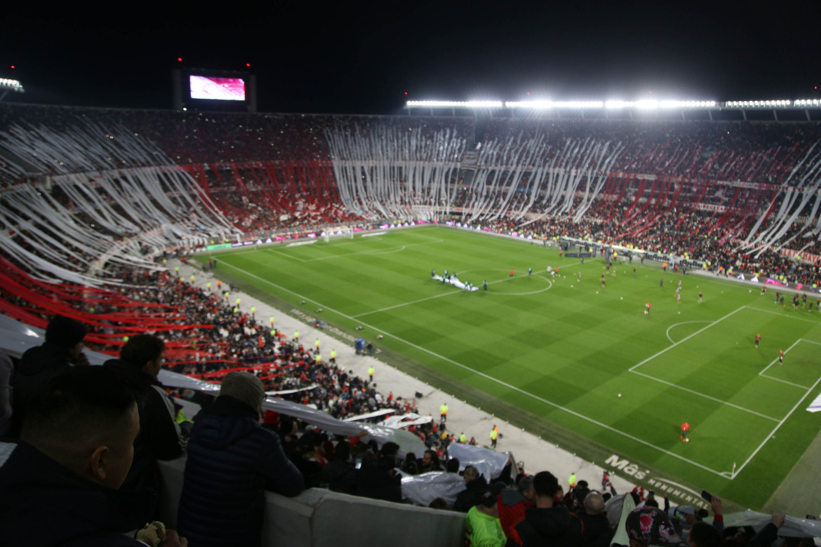 River se consagró campeón de la Liga Profesional de Fútbol. Foto: NA.