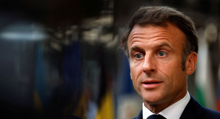 Emmanuel Macron. Foto: Reuters.