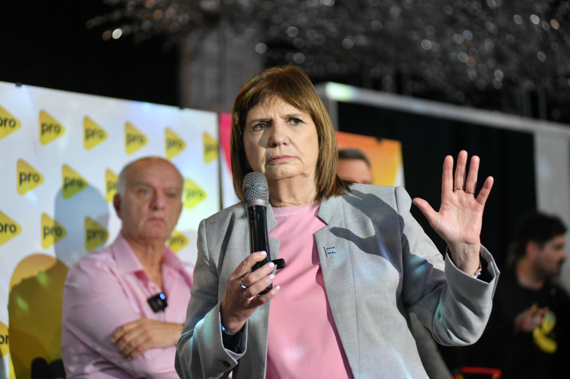 Patricia Bullrich, precandidata a presidenta por Juntos por el Cambio. Foto: NA.