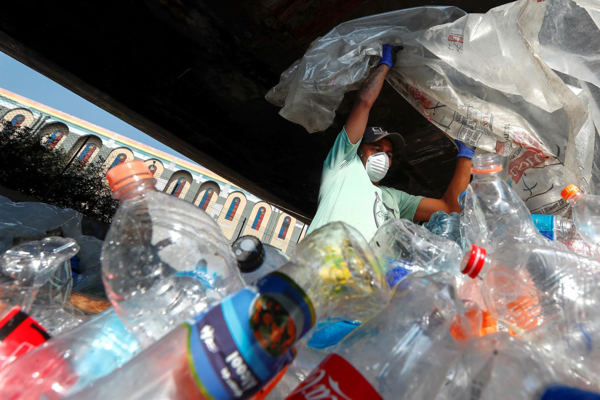 Reciclaje en Brasil. Foto: EFE