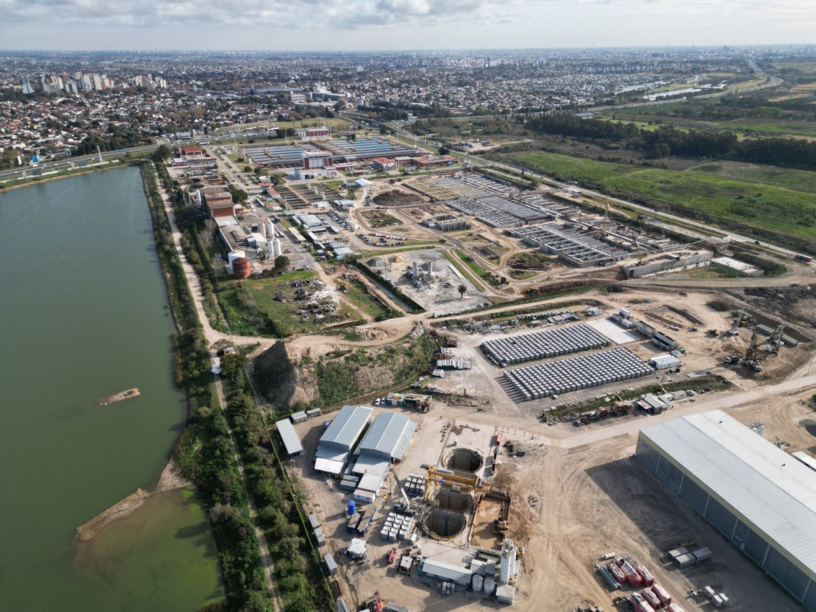 Obra “Sistema Agua Sur” de AySA