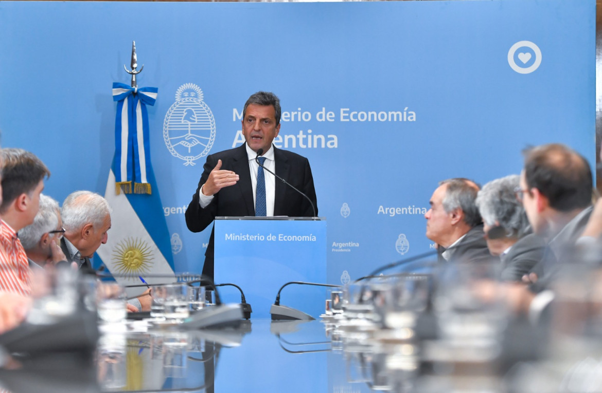 Sergio Massa anunció nuevas medidas para las PyMES. Foto: Télam.