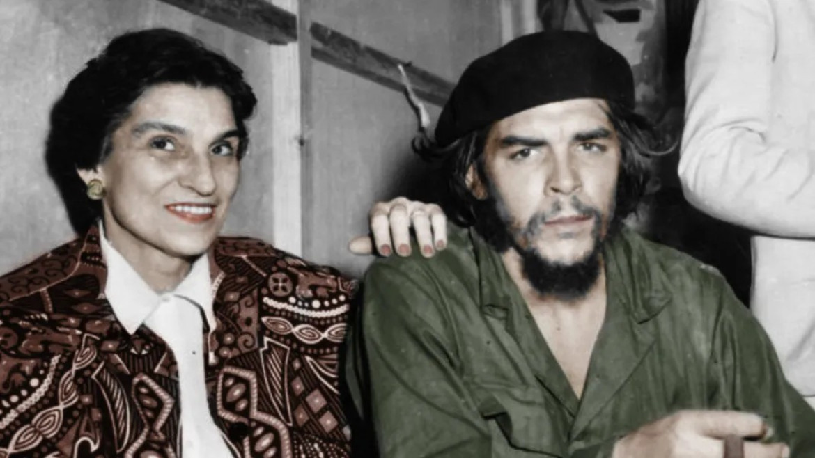 Celia Guevara y Ernesto Che Guevara.
