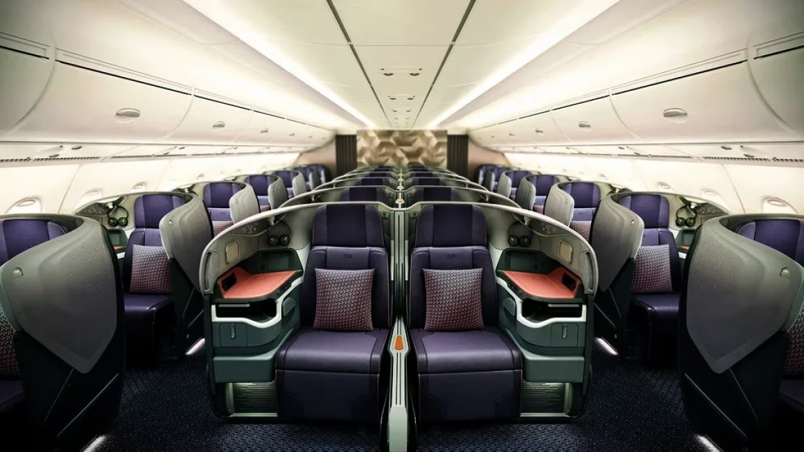 Así es la primera clase de Singapore Airlines. Foto: Singapore Airlines.