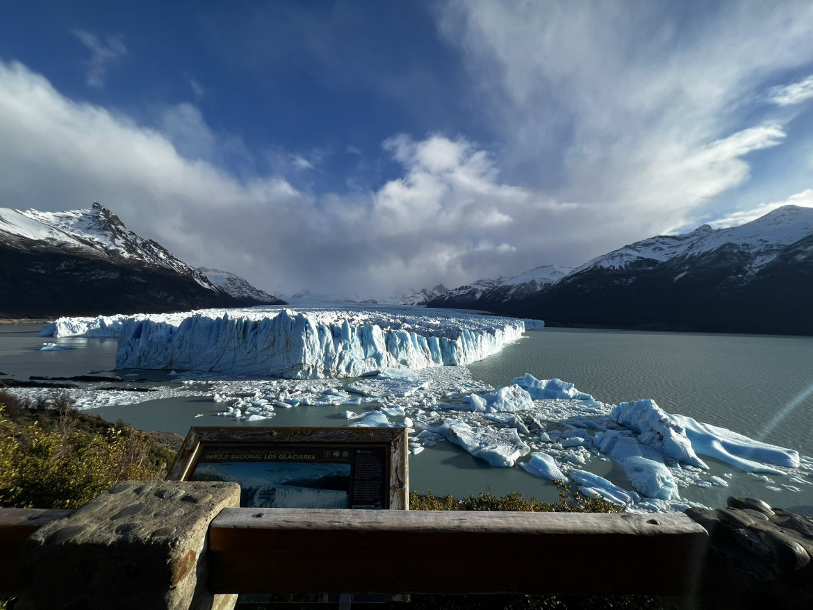 Glaciar el Calafate. Foto: Twitter