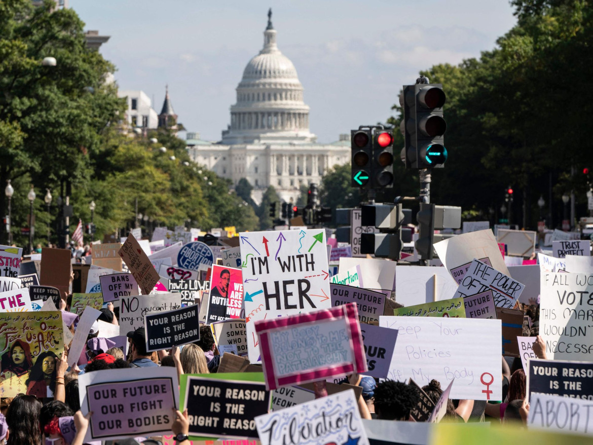 Marcha a favor del aborto en EEUU. Foto: EFE