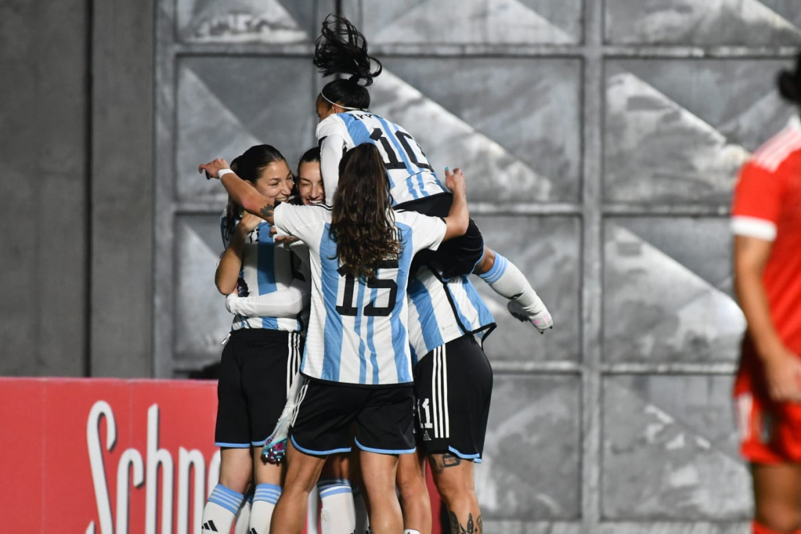 Selección Argentina de Fútbol Femenino. Foto: Twitter.