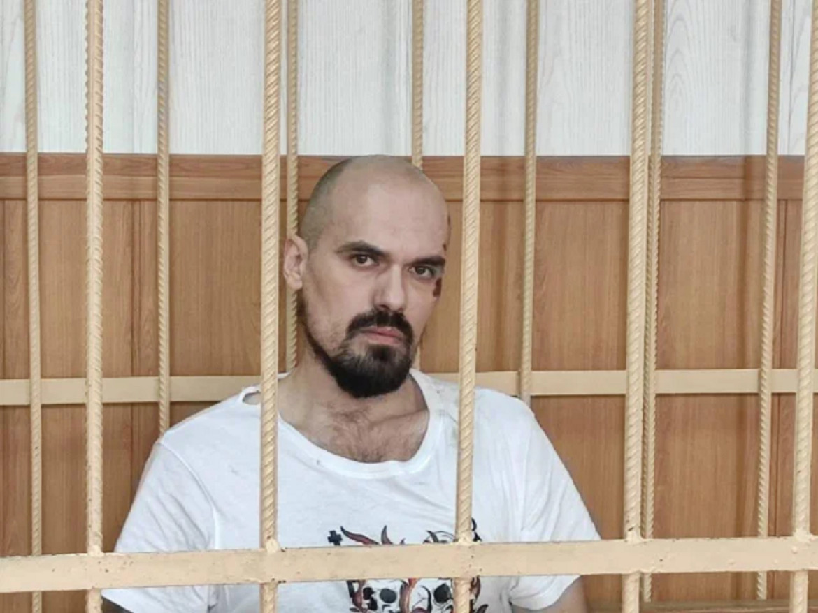 Konstantin Starchukov, detenido. Foto: Twitter @MinnaMkinen6