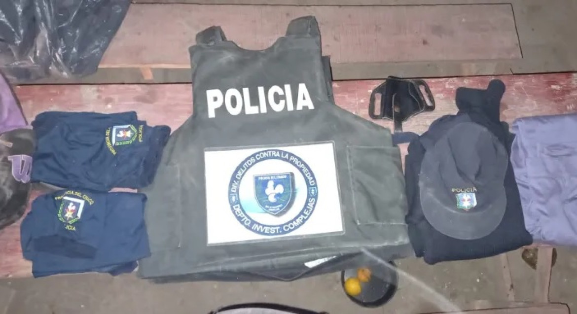 Los delincuentes se hicieron pasar por policías. Foto gentileza Noticiero 9.