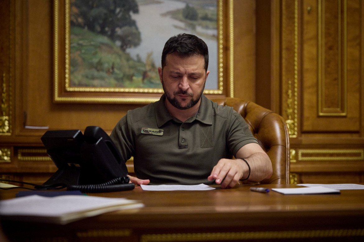 Volodimir Zelenski, presidente de Ucrania. Foto: Reuters.