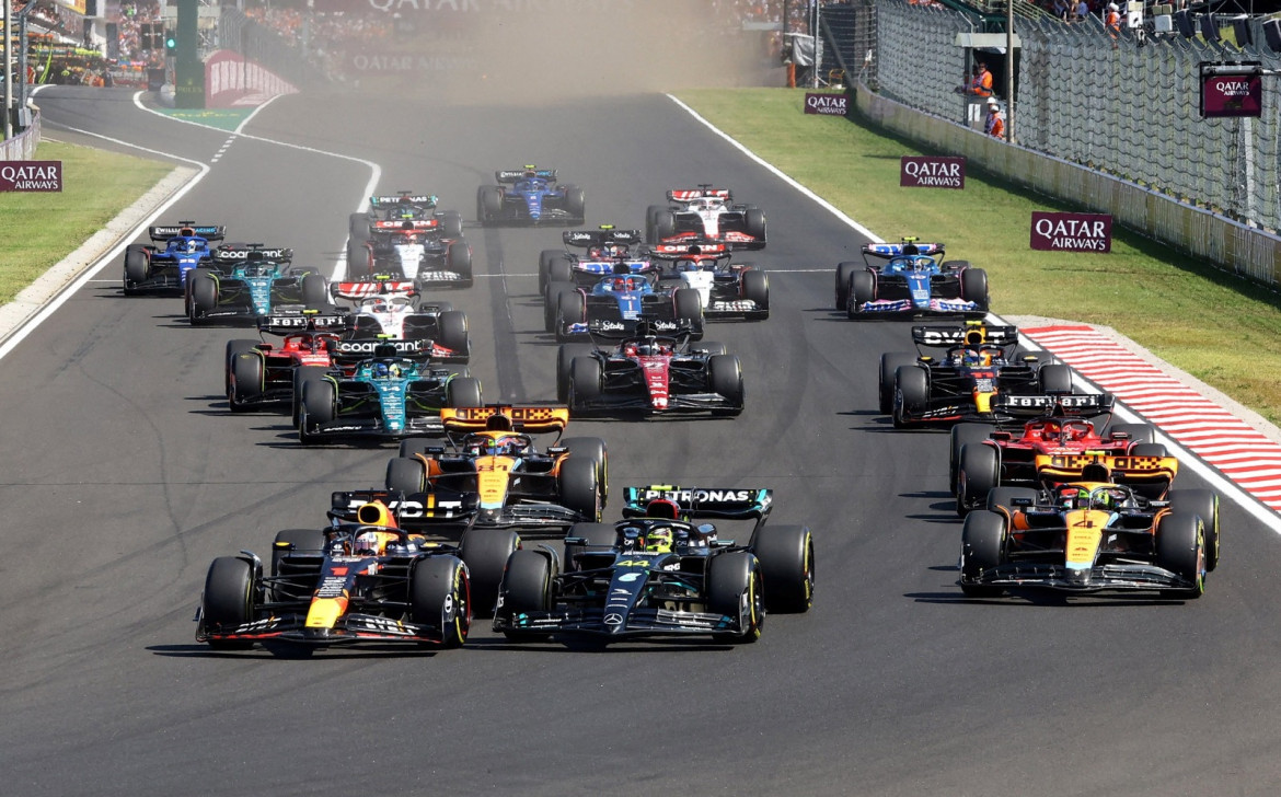 La largada de la carrera. Foto: Reuters.