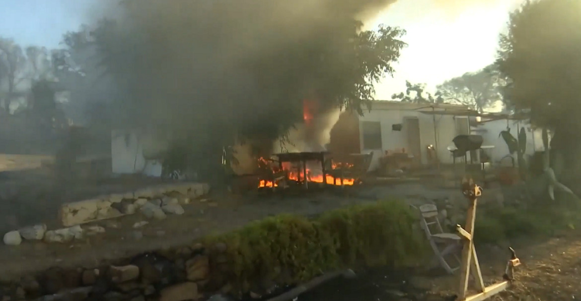 Los incendios arrasan Grecia. Foto: captura.