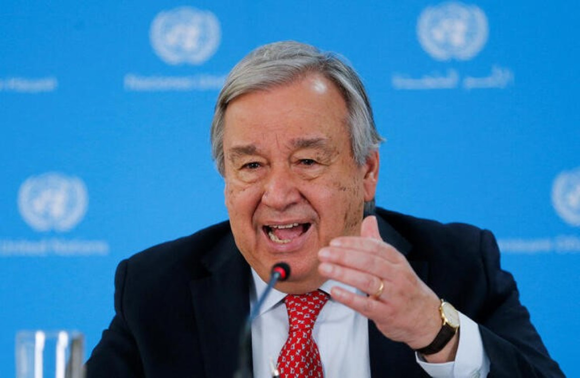 El secretario general de Naciones Unidas, Antonio Guterres. Foto: Reuters.