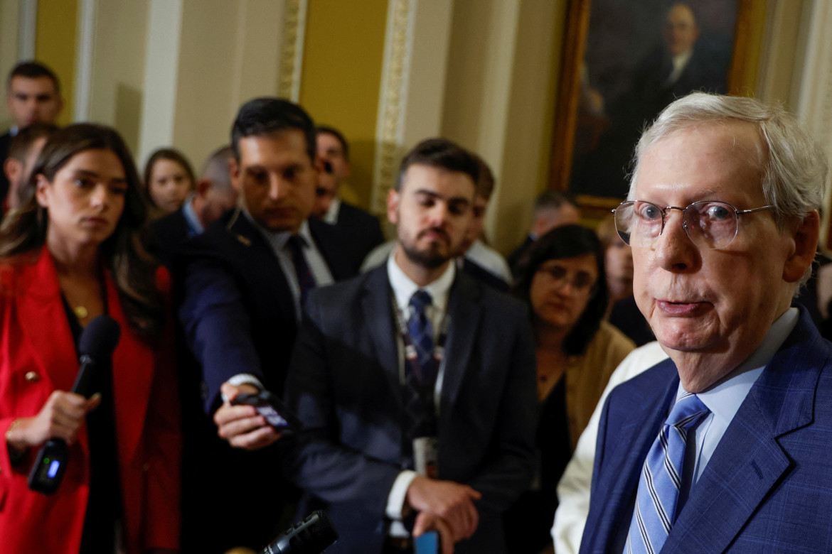 Mitch McConnell líder del partido republicano en el Senado estadounidense. Foto: Reuters.