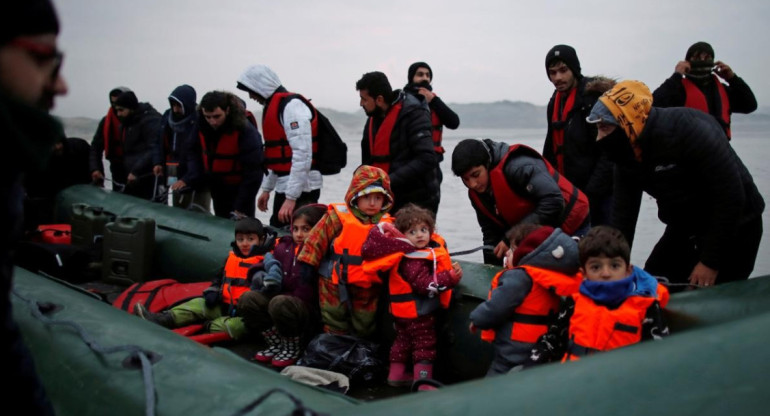 Niños inmigrantes en Reino Unido. Foto: Reuters