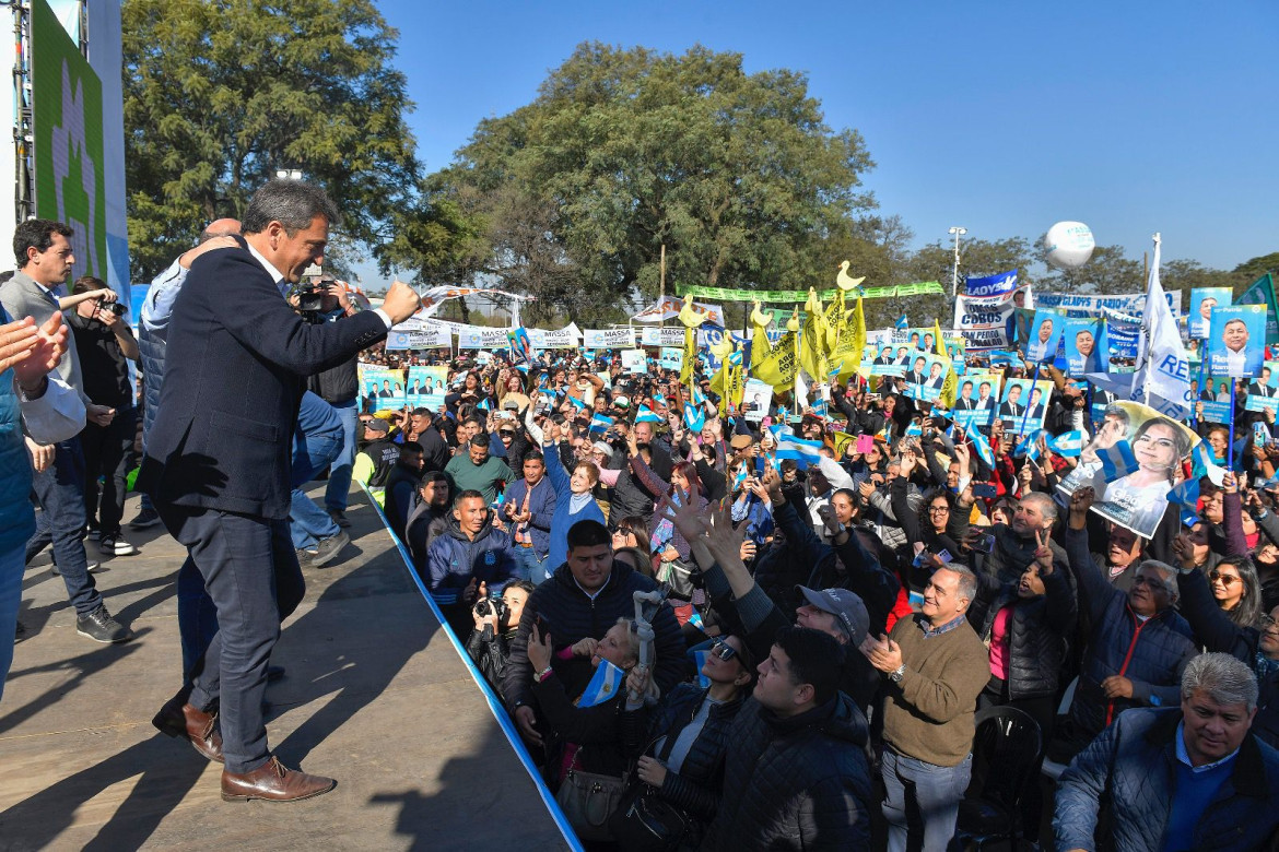 Massa en Tucumán. Foto: prensa.