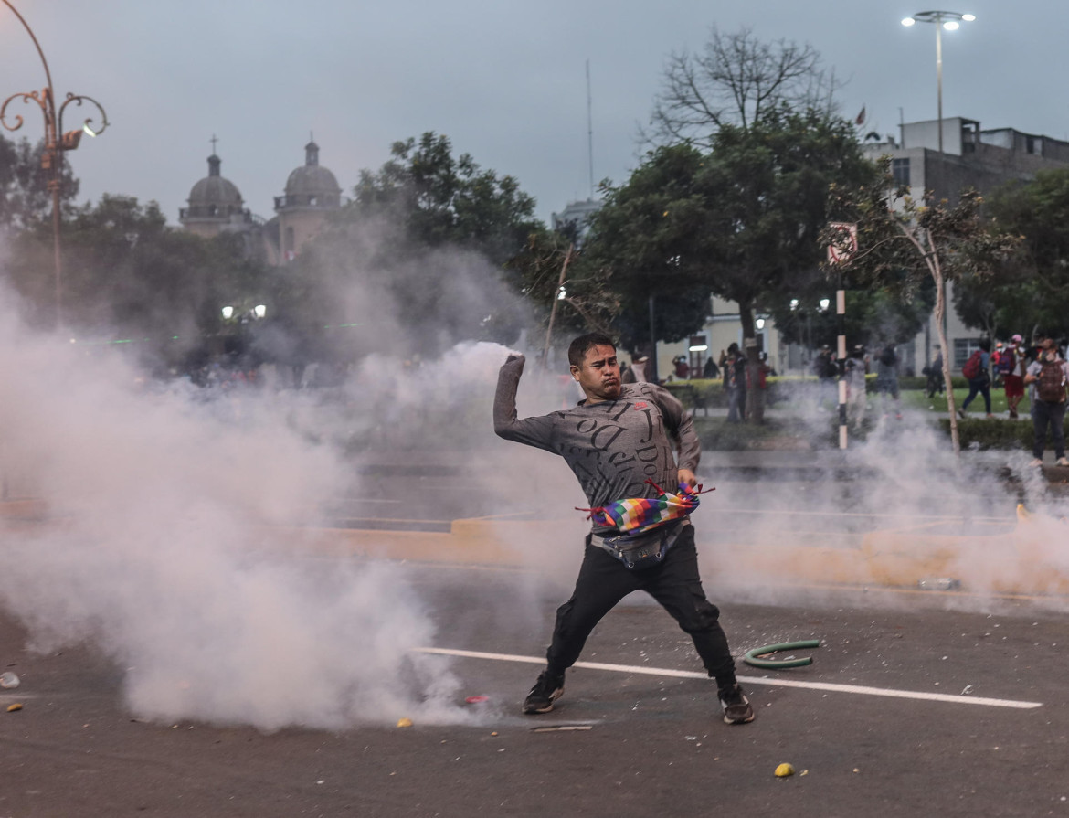 Nuevas protestas en Perú. Foto: EFE