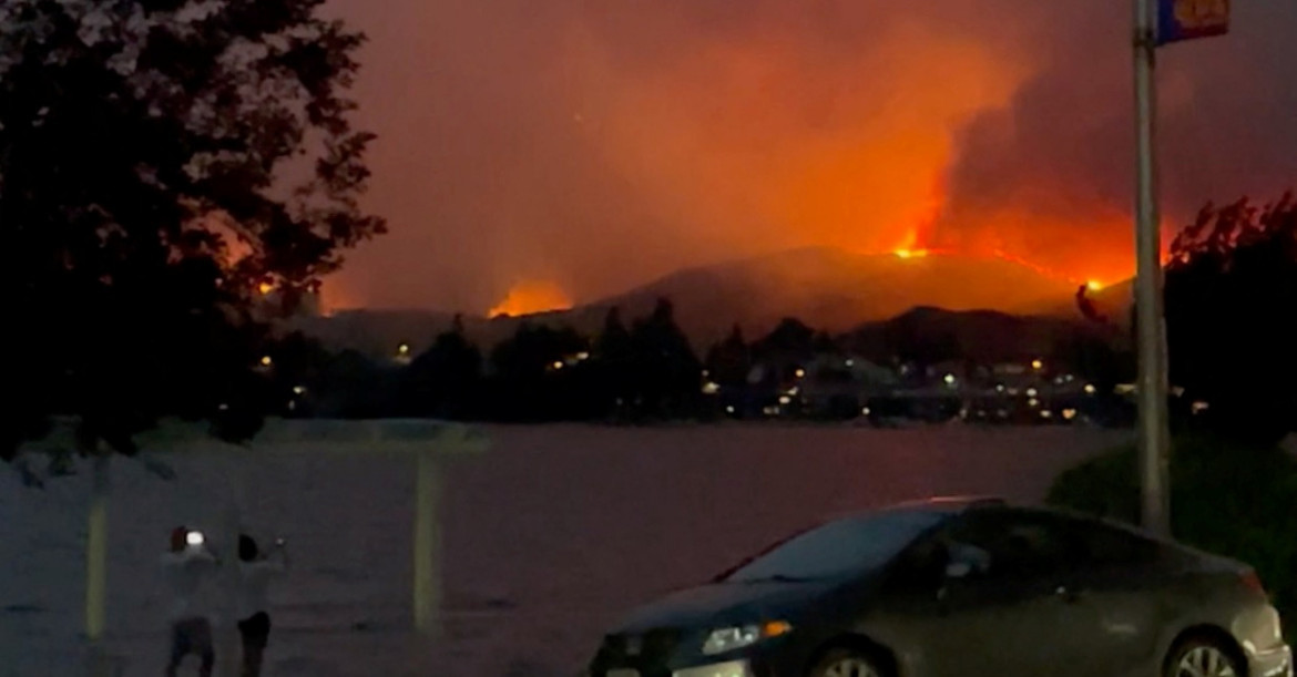 Incendios en Canadá. Foto: Reuters.