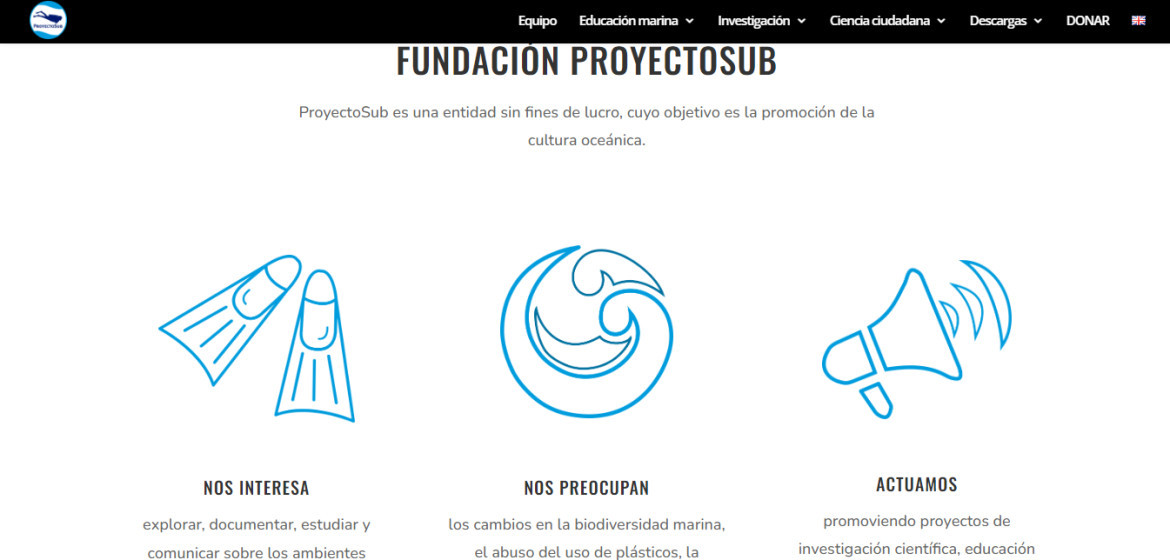 ProyectoSub. Foto: Web.