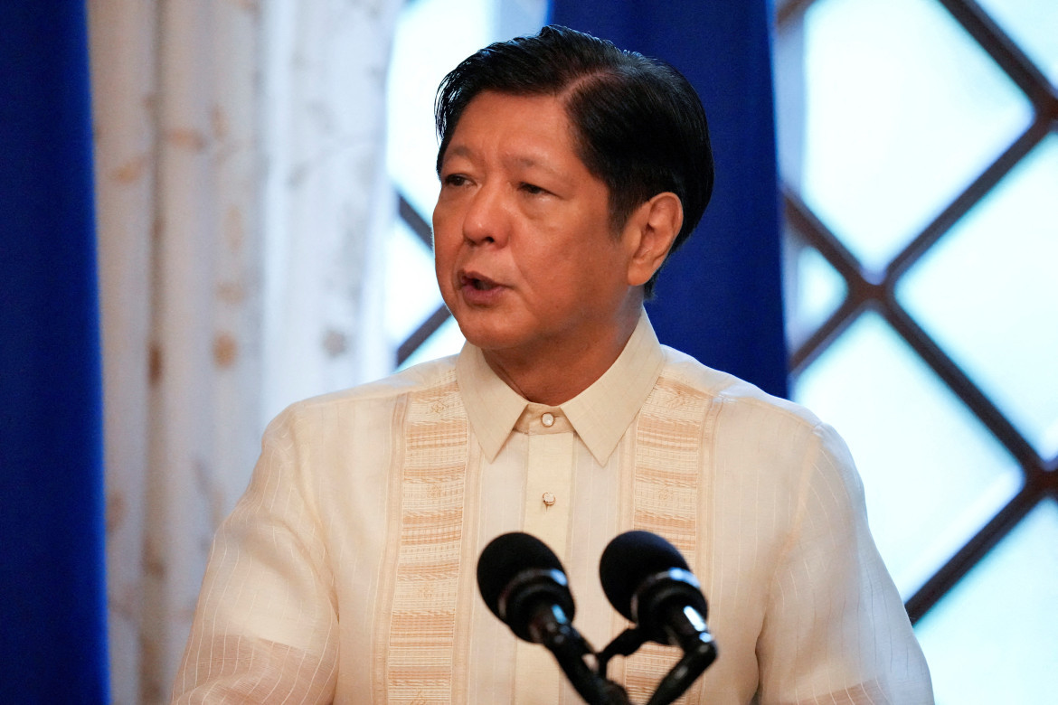 Presidente filipino, Ferdinand Marcos Jr. Foto: Reuters.