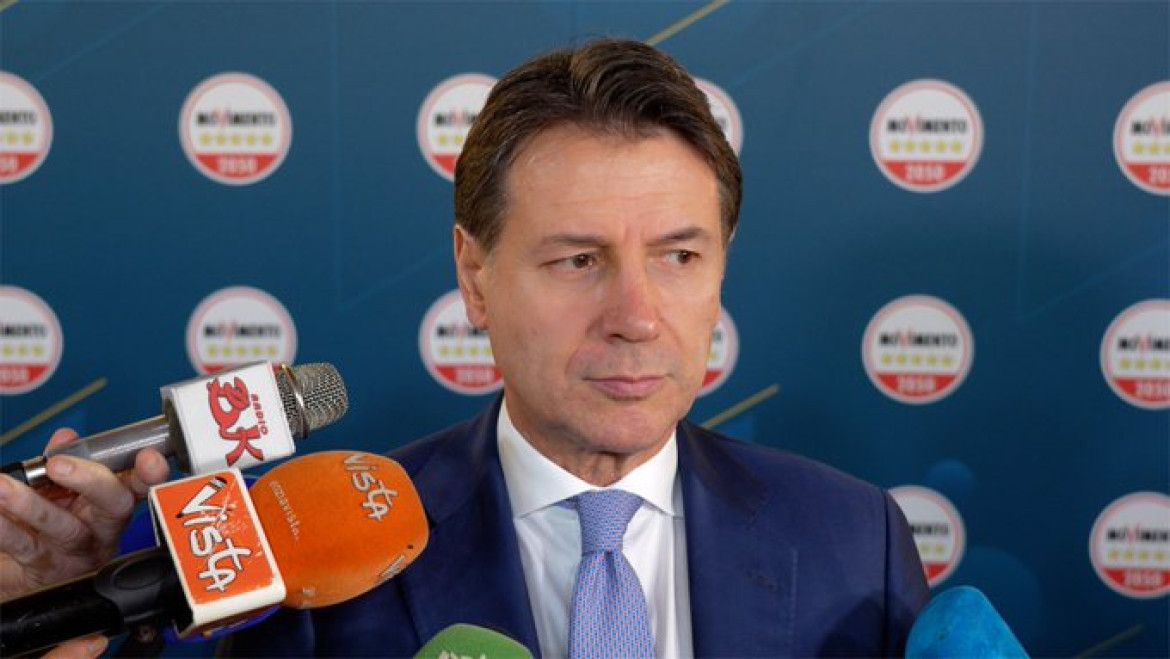 Giuseppe Conte, líder del Movimiento 5 Estrellas. Foto Twitter @GiuseppeConteIT.