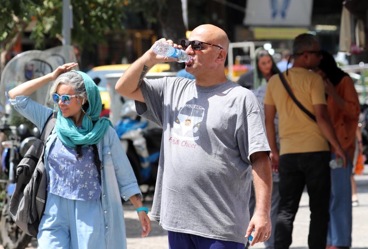 Ola de calor en Irán. Foto: EFE.