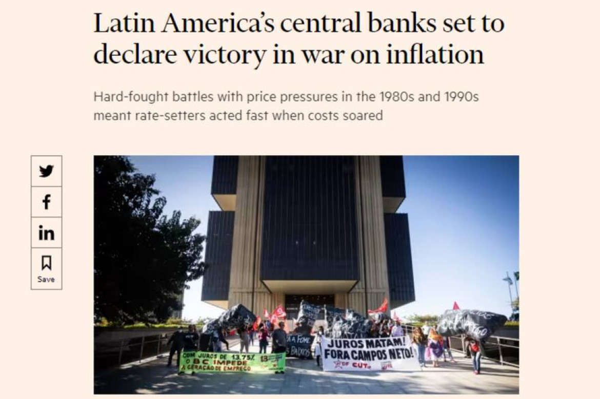 Nota de Financial Times sobre Argentina