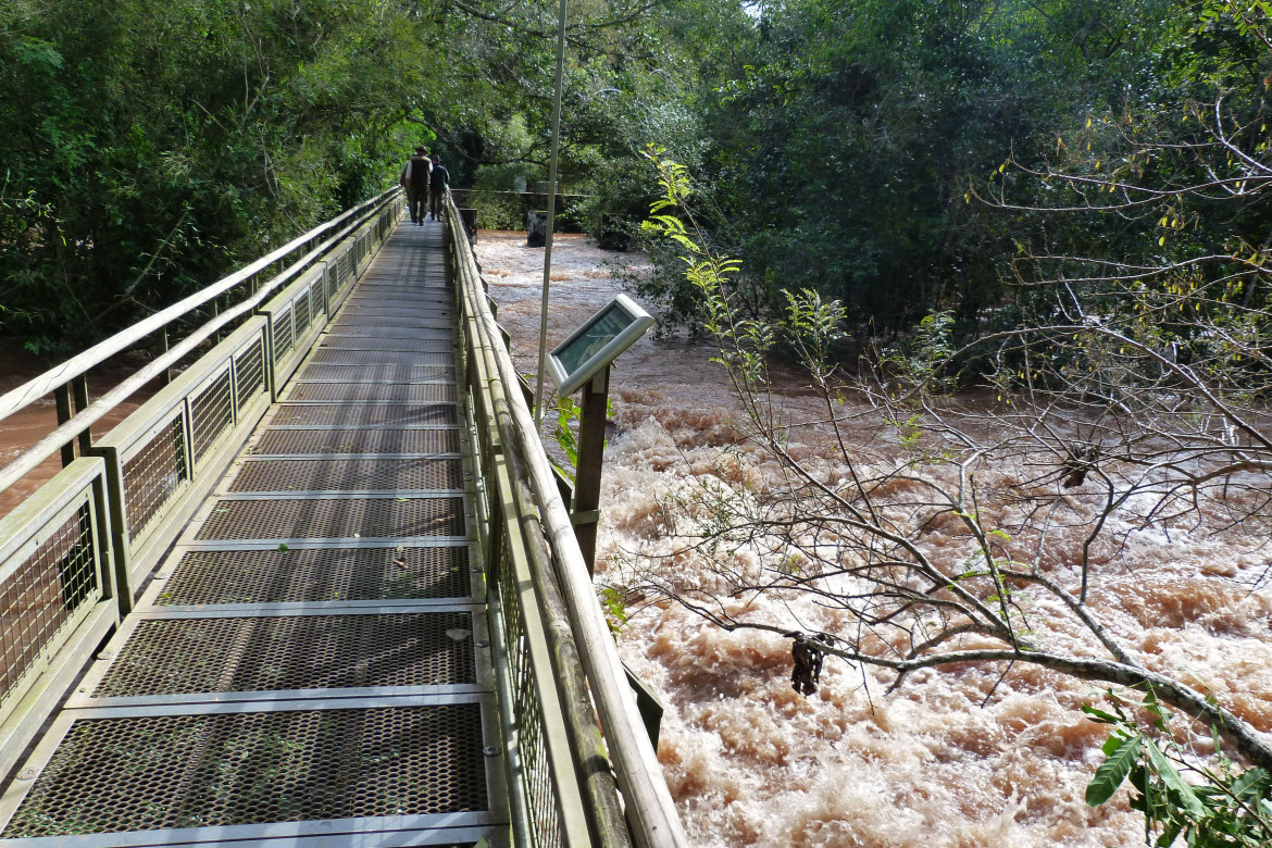 Paseo por las Cataratas. Foto: NA