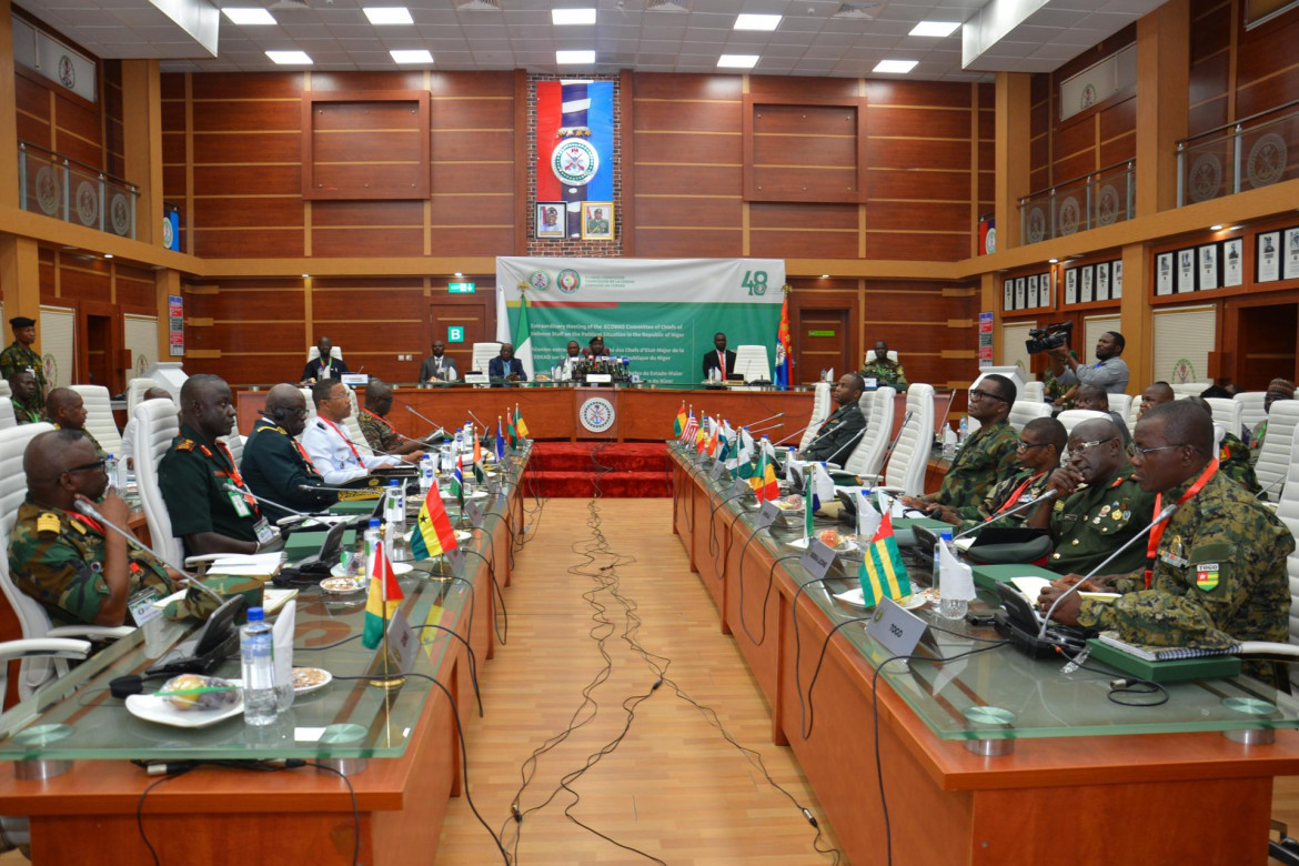 Jefes de Defensa, ECOWAS. Efe