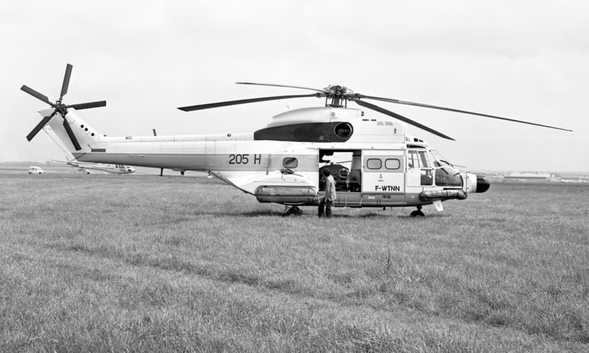 Uno de los helicópteros usados por la dictadura chilena. Foto: The Guardian